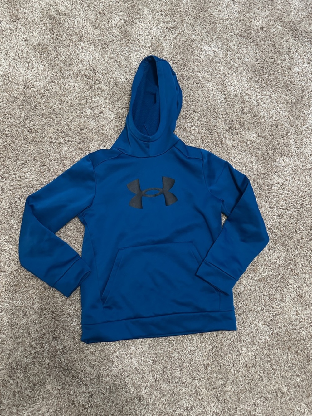 Under Armour Navy Blue Fleece Hoodie